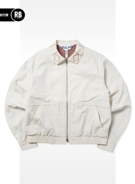 INSULAiRE 岛民春夏手工刺绣夹克男RADIANCE-Blue