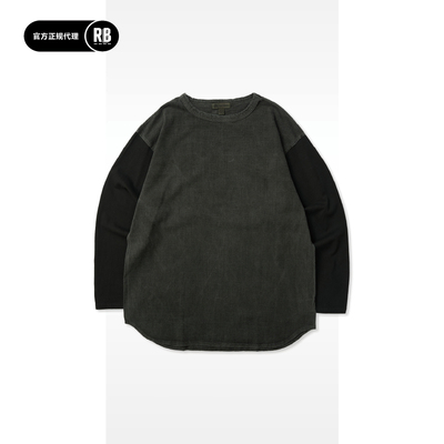 Nigel Cabourn 秋冬新品长袖棒球T恤男RADIANCE-Blue