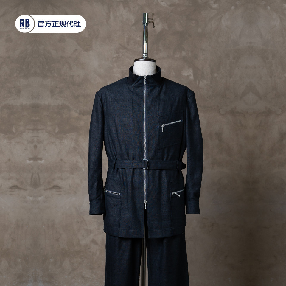 motiv/motivmfg 新品柞蚕丝滑道外套男radiance-blue