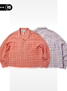 INSULAiRE 岛民春夏长袖岛民衬衫男RADIANCE-Blue