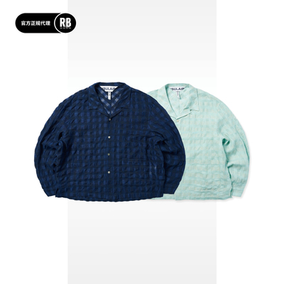 INSULAiRE 岛民春夏岛民长袖衬衫男RADIANCE-Blue