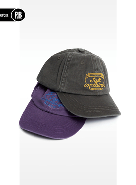 SOFT CONTAINER “奖杯” 刺绣棒球帽男RADIANCE-Blue