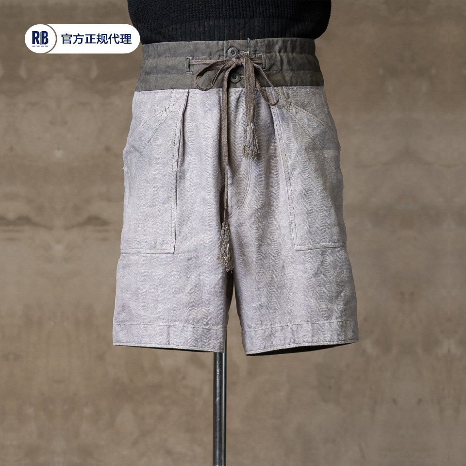 motiv/motivmfg 新品宽腰头短裤男radiance-blue