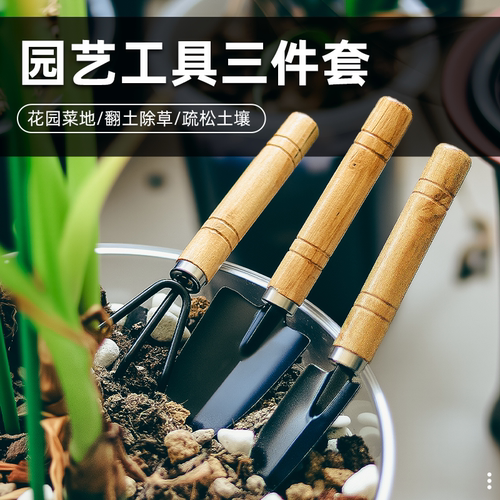 园艺多肉工具家用种花种菜三件套