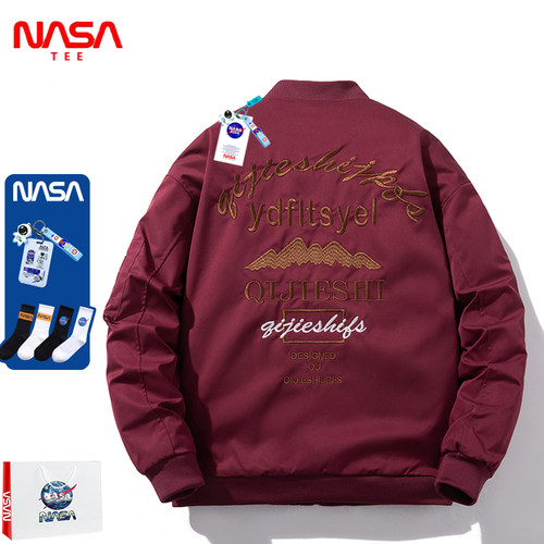 NASA联名外套棒球服秋冬潮牌