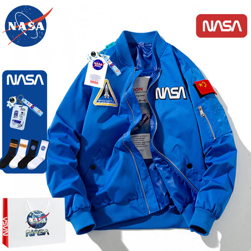 NASA棒球服夹克男女刺绣外套