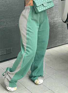 Loose fitting sanitary pants and casual pants宽松休闲长裤女