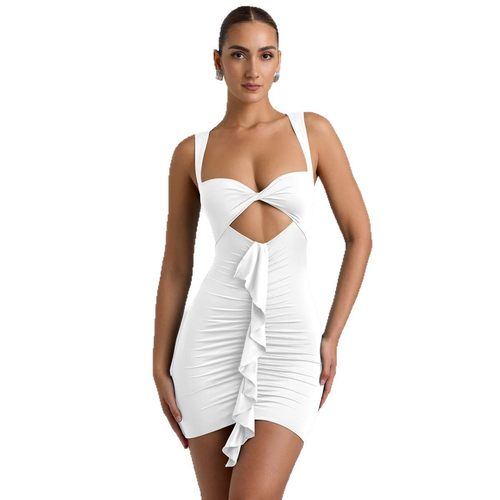 性感修身镂空包臀短裙