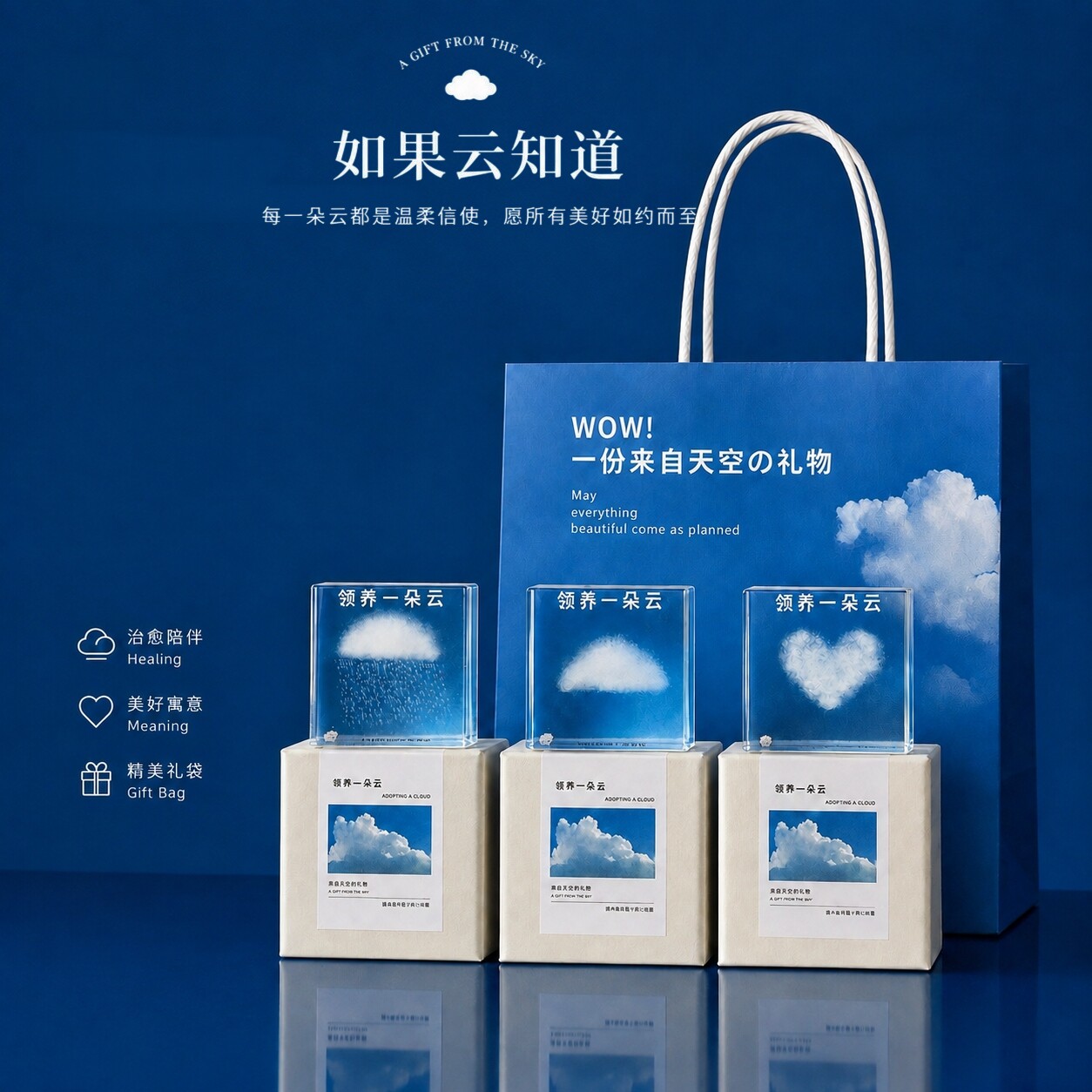 【领养一朵云】创意摆件夜灯礼物图片
