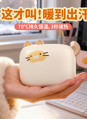 方块萌宠暖手宝充电款生日礼物女生闺蜜女朋友创意实用迷你新年会