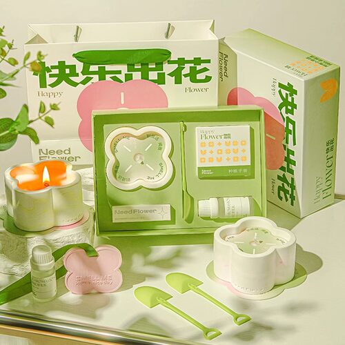 【绿色治愈系礼物】香薰蜡烛礼盒