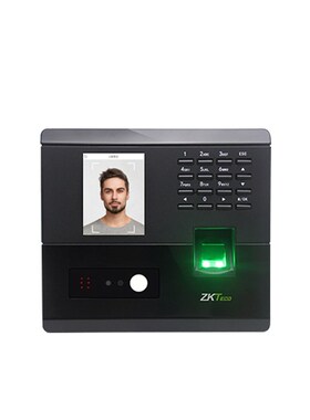 ZKTeco/nface102-s动态人脸识别考勤机指纹面部打卡机刷脸一体机