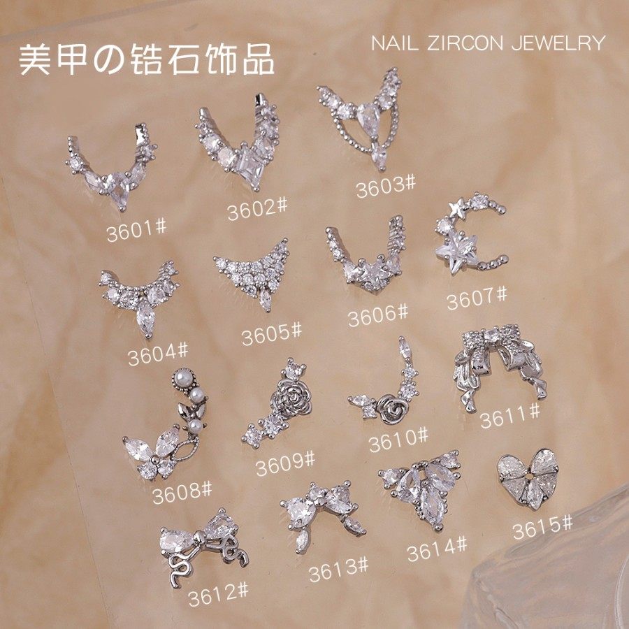 锆石镶嵌美甲金属饰品钻银色系列蝴蝶结堆钻搭配法式半圈指甲贴钻,彩妆/香水/美妆工具,指甲装饰,淘宝优惠券,粉丝福利购,淘宝优惠卷