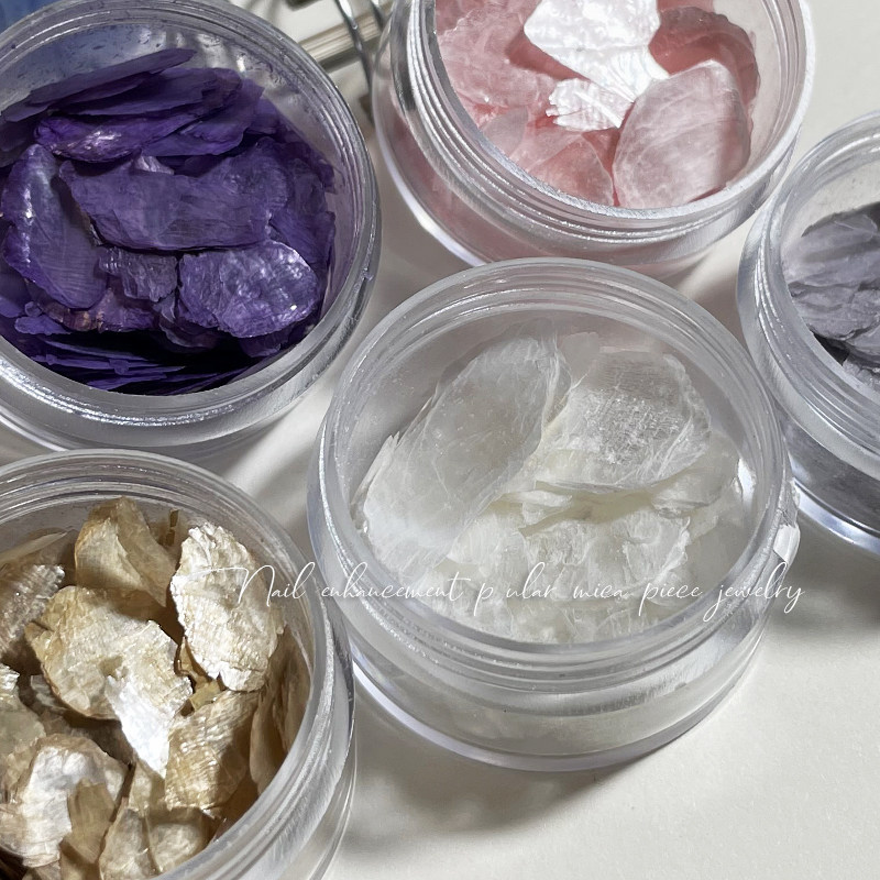 日式美甲丝绸云母片ins网红超薄透彩色天然矿物碎片指甲亮片饰品,彩妆/香水/美妆工具,指甲装饰,淘宝优惠券,粉丝福利购,淘宝优惠卷