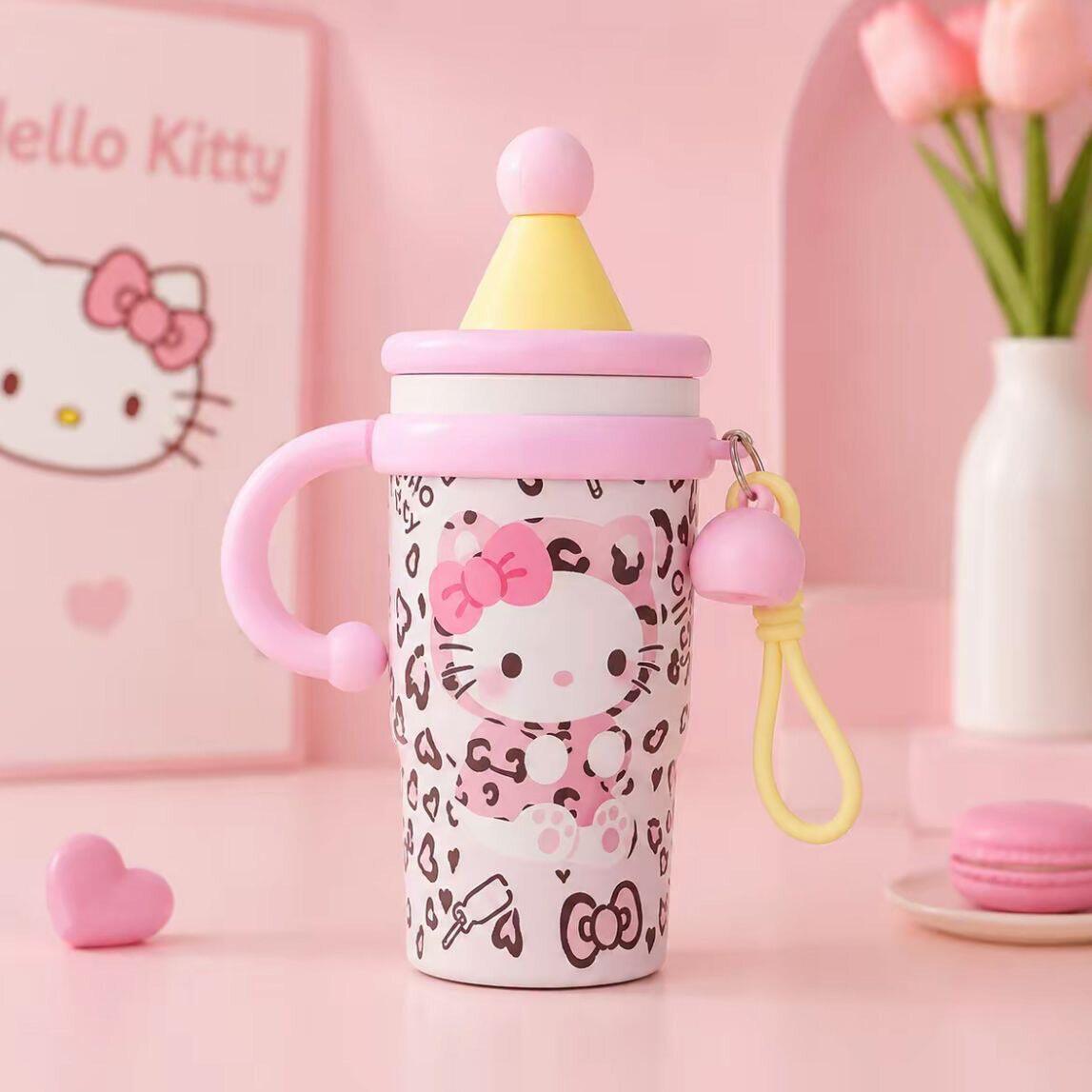kitty猫水杯高颜值不锈钢