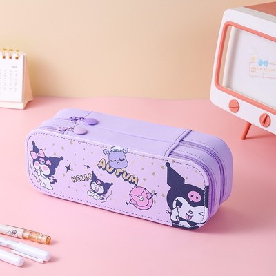 三丽鸥文具盒双层大容量笔袋