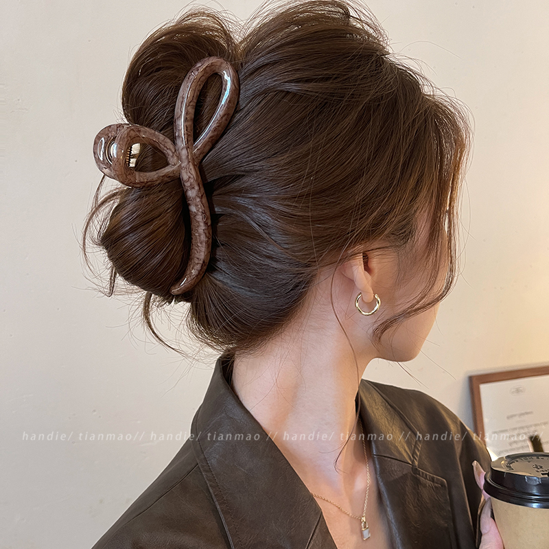 复古晕染线条抓夹尊滴太太绝了