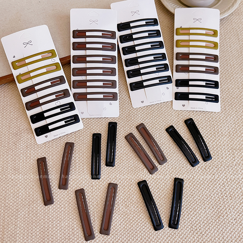 简约黑BB发夹，碎发刘海救星！