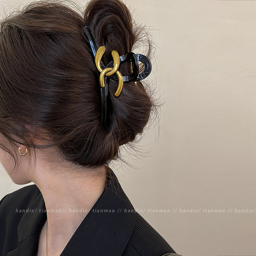 适配度满分~交叉小众高级感抓夹