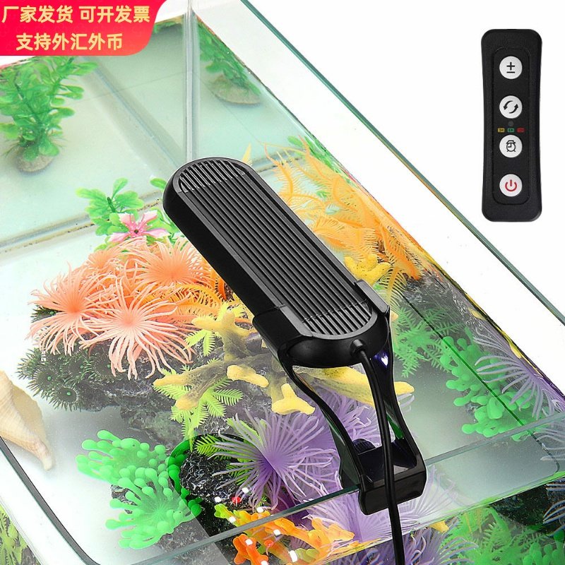 鱼缸水族夹灯 LED鱼缸灯水草照明灯高亮度水族照明灯定时款