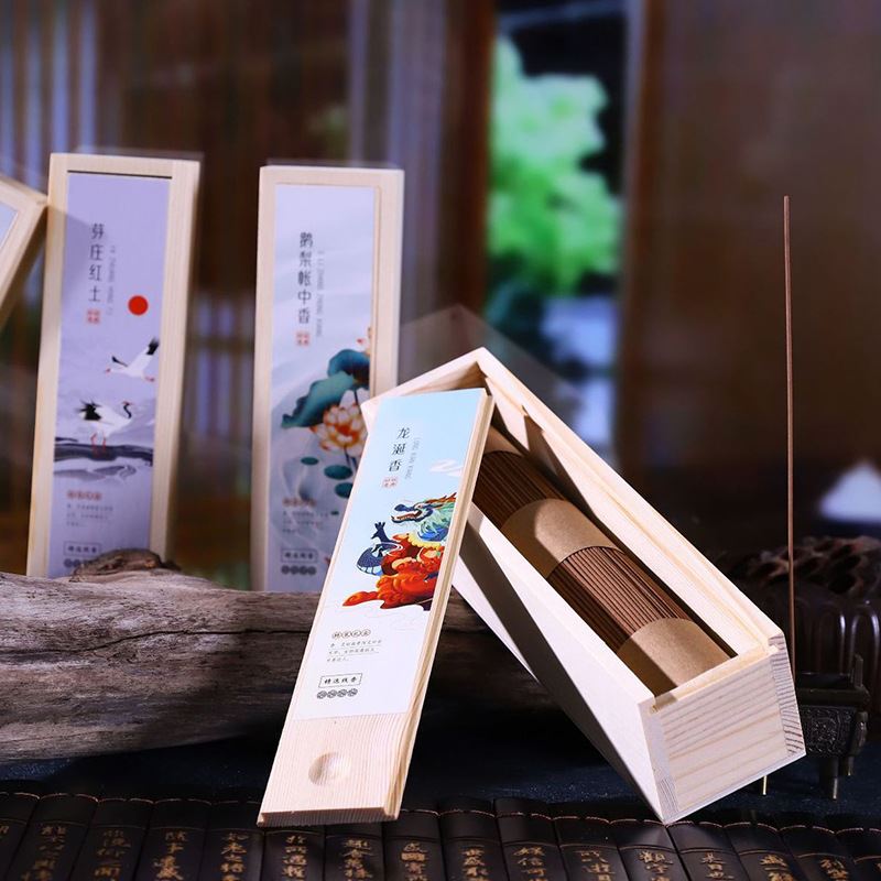 200克线香木盒爆款直销芽庄沉香鹅梨帐中香海南沉香20克