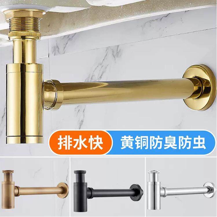 防臭墙排套装直角入式面