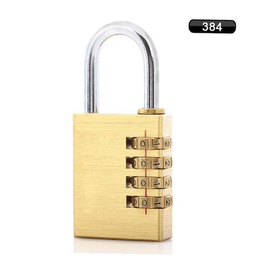 大号实心全铜密码挂锁 密码锁头 384定制