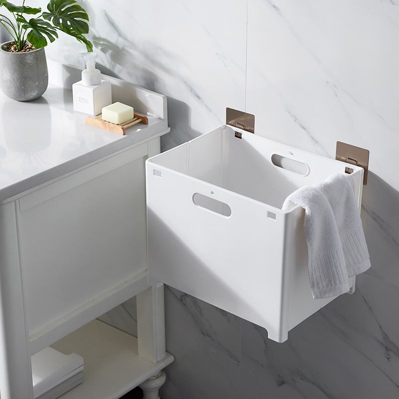 脏衣篓折叠家用可落地壁挂式脏衣服收纳筐浴室多功能放杂物脏衣篮