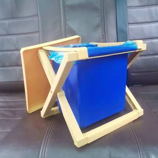 多用途便携折叠坐便器车载马桶带盖防臭大人儿童户外旅行应急厕所