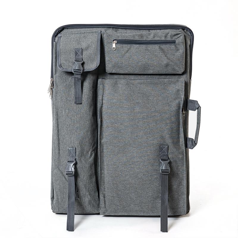 画包素描画板袋双肩背4K多功能防水韩版时尚画板包加厚美术收纳袋定制