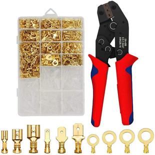 6.3 4.8 插簧插片护套各1000只套盒冷压接线 2.8 盒装