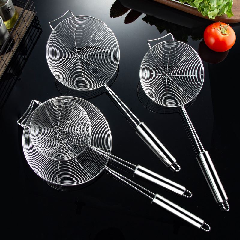 不锈钢漏勺 火锅线漏 隔渣网线漏 油炸捞面家用厨房用品