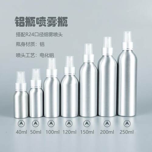 现货铝瓶电化喷雾清洁剂