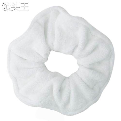 亚马逊吸水毛绒发箍超细