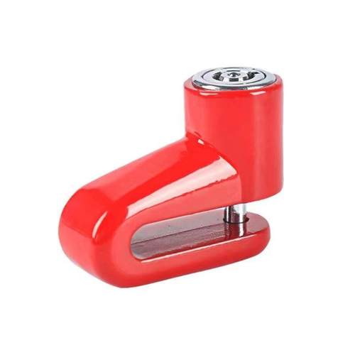 通用实心电动车碟刹锁摩托车碟刹防盗锁自行车锁山地车碟片刹车锁