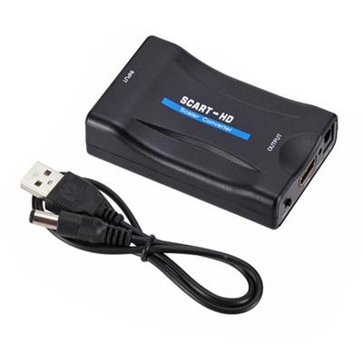 Scart转HDMI转换器 Scart to HDMI Converter高清视频转换器1080P定制