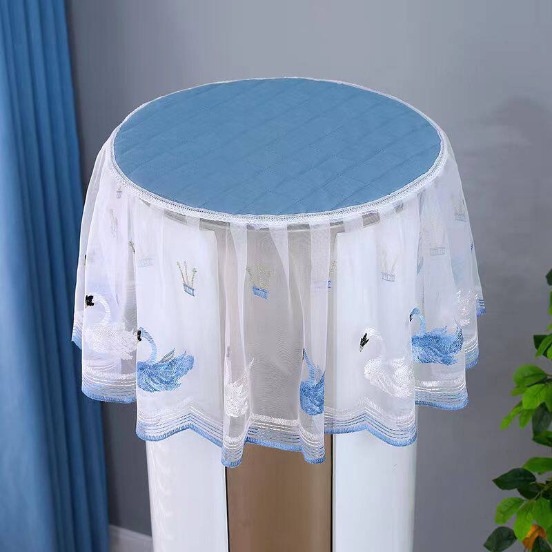 空调顶罩防尘通用圆柜机罩立式圆柱空调罩客厅轻奢柜机罩开机不取