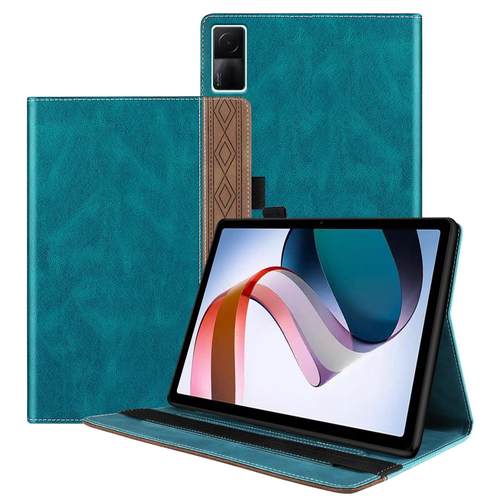 适用红米商务拼接皮纹平