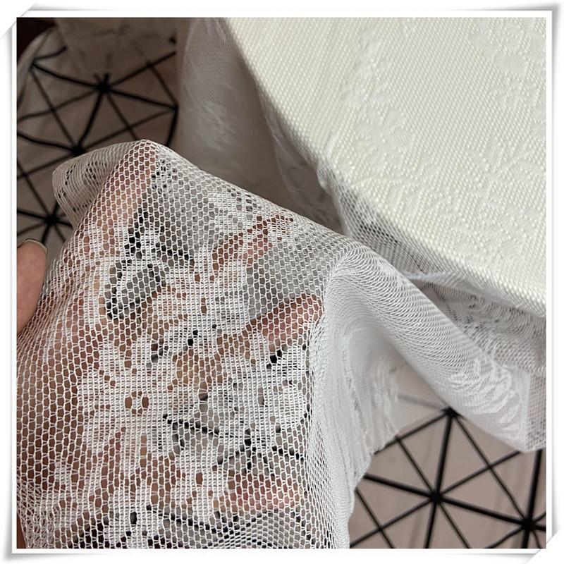 复古网纱镂空白色蕾丝桌布玫瑰桌布野餐布盖布摆拍背景布法式台布