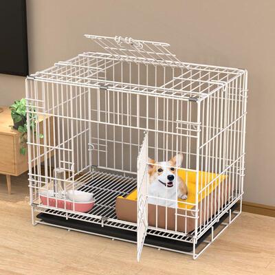 狗笼子小型犬泰迪室内带厕所中型
