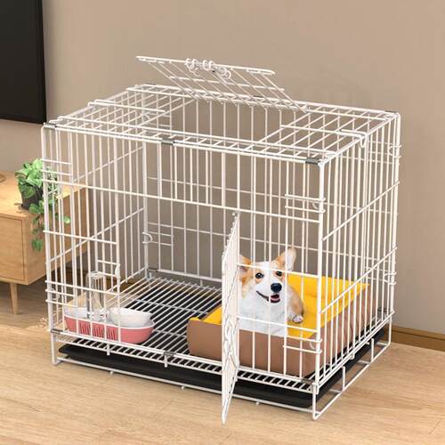 狗笼子小型犬泰迪室内带厕所中型