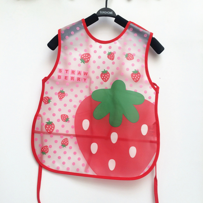 eva防水圍兜系帶馬甲系反穿罩衣