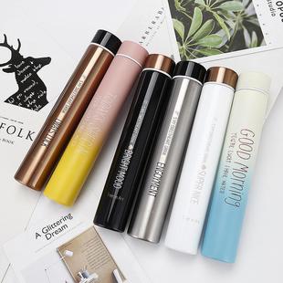 直销不锈钢保温杯创意新款 便携户外车载情侣杯定制 防狼杯时尚