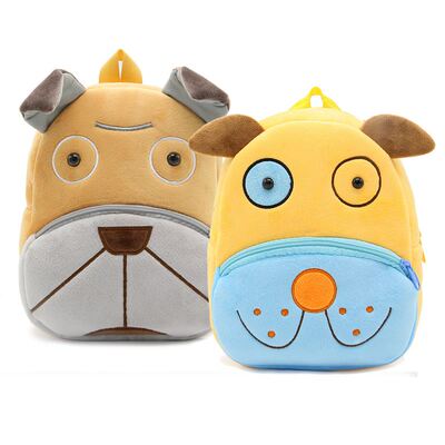 狗年新春送礼礼品2-4岁动物系列儿童背包新年礼物可爱幼儿书包