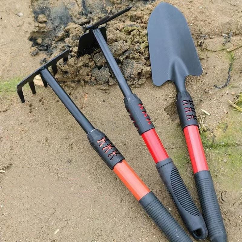赶海工具套装不锈钢铲子园林工具铲子三件套量大从优