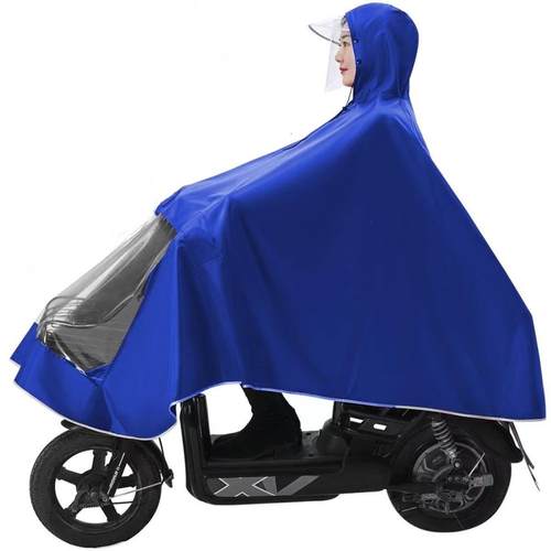 雨衣电动车自行单人男女