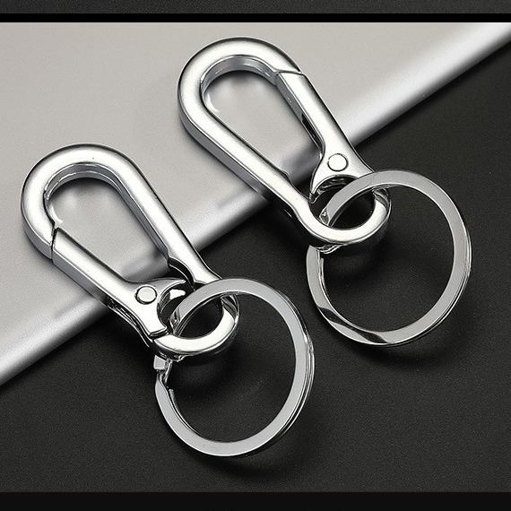 热销登山扣8字圆环钥匙扣271A排装旅行金属钥匙链挂件小商品百货