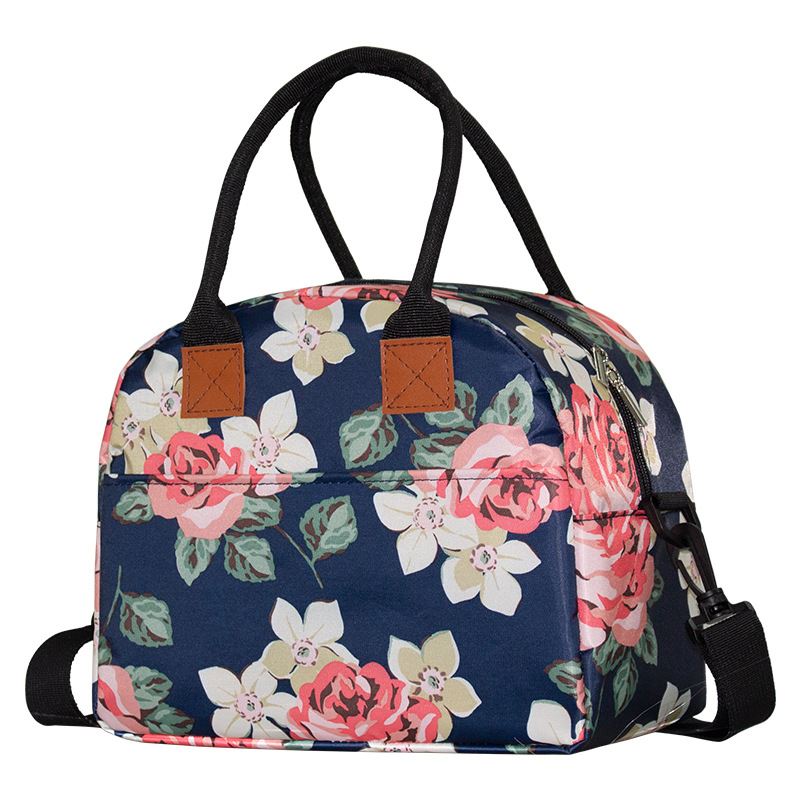 新款大号午餐袋牛津布防水柔软内衬保温包野餐保温袋