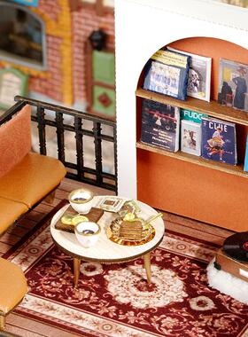 智趣屋diy小屋丛林么么茶手工制作复古房子模型创意拼装礼物女生