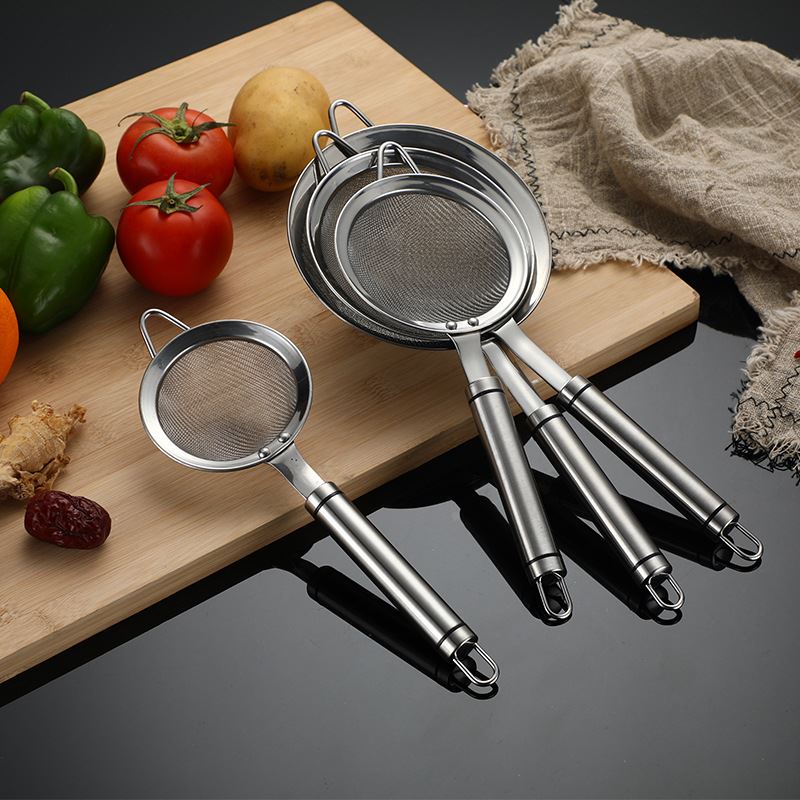 不锈钢网漏勺粉筛漏捞面捞渣捞篱豆浆网筛家用厨房小工具